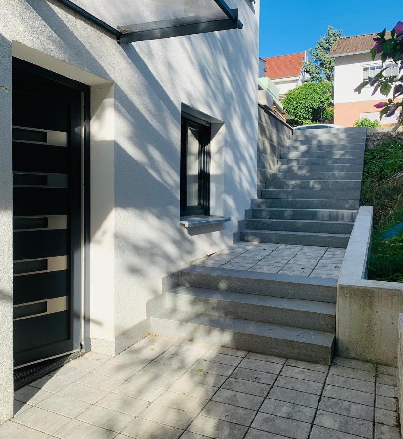 Firmen & Ferienwohnung Brecht 1 Waibstadt المظهر الخارجي الصورة